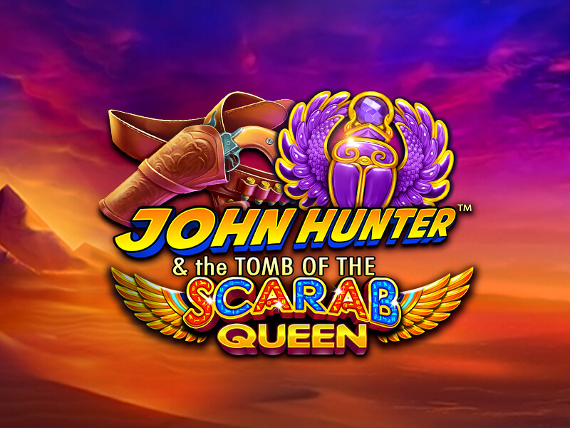 Promotional banner for an esports event with Tomb of the Scarab Queen theme